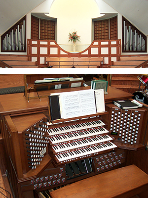 Ebenezer Baptist, New Horizons Sanctuary organ