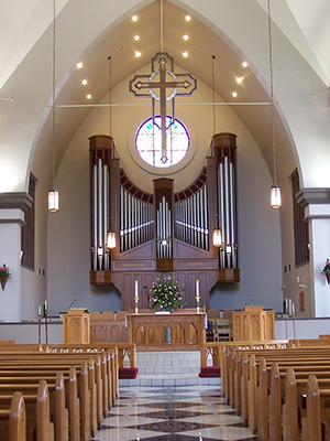 St Peter and St Paul Episcopal combination organ